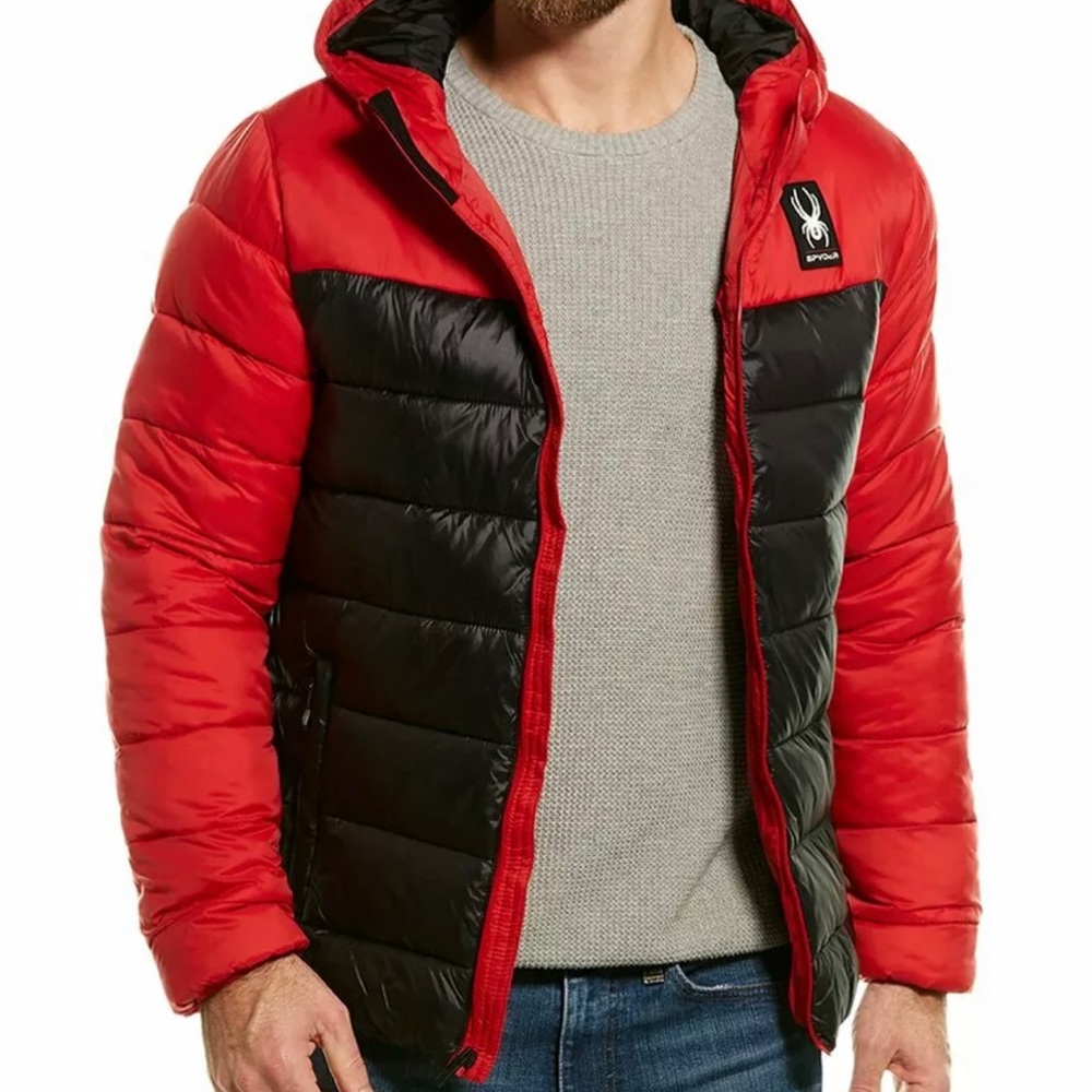 Spyder Circuit Puffer Jacket mens medium BNWT